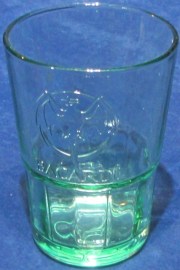 2 VASOS VIDRIO BACARDI 12X8 CMS